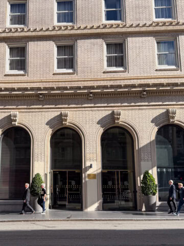 Exterior of The Clift Royal Sonesta San Francisco hotel near Union Square