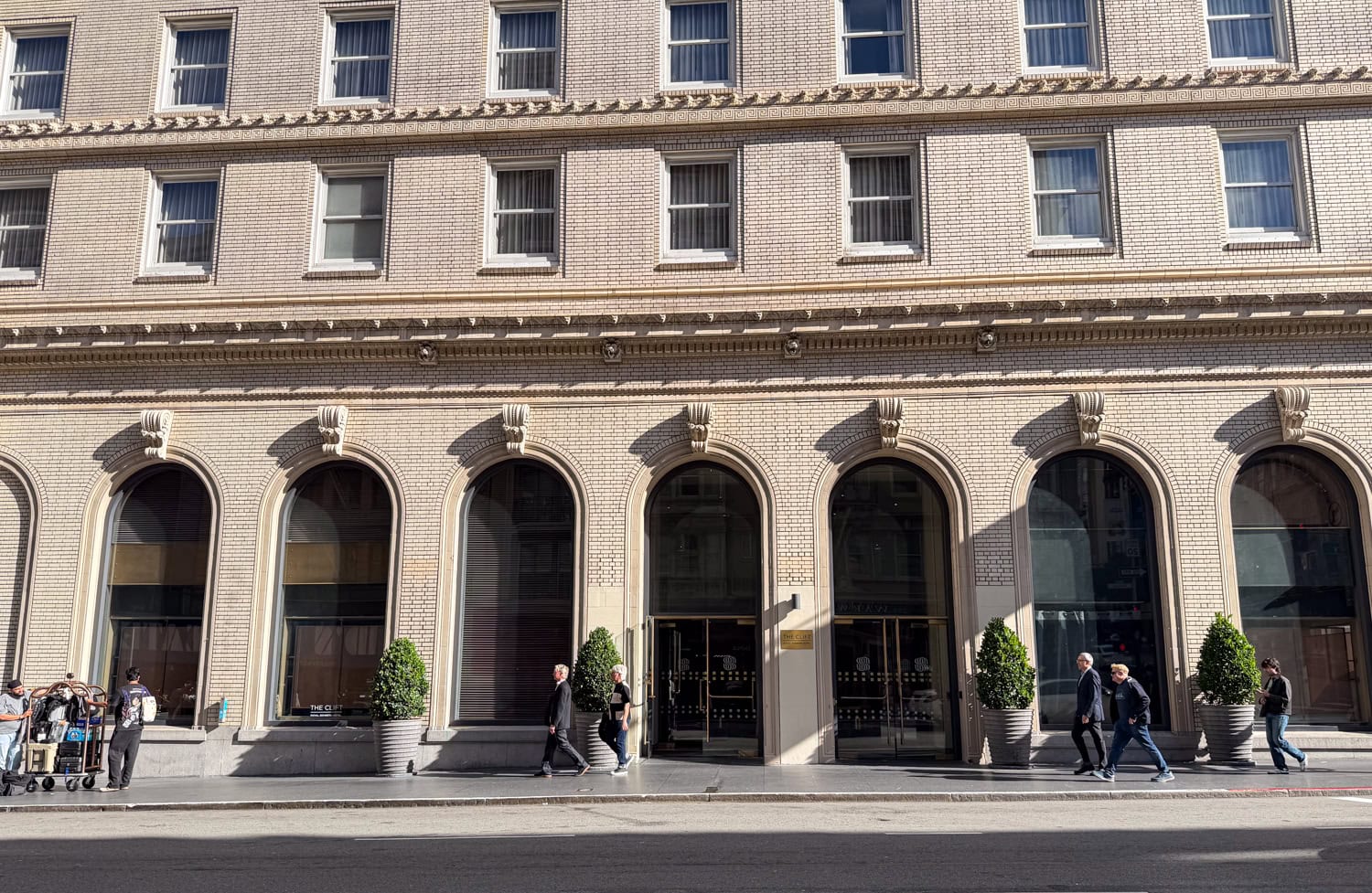 Exterior of The Clift Royal Sonesta San Francisco hotel near Union Square