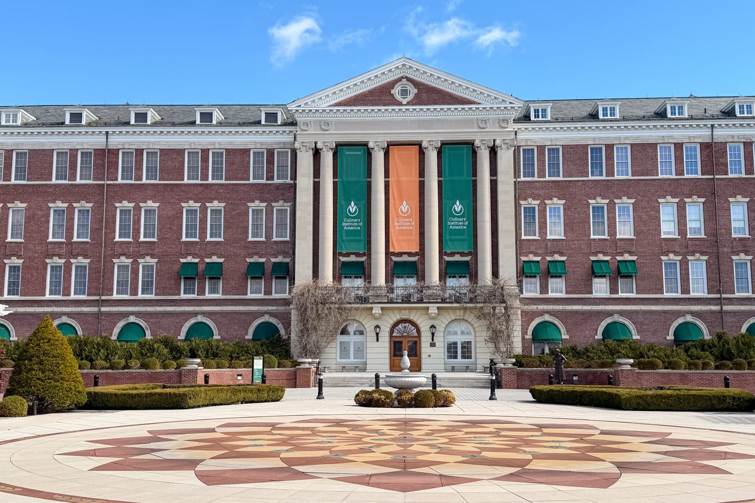 Roth Hall at the Culinary Institute of America in Hyde Park, New York.